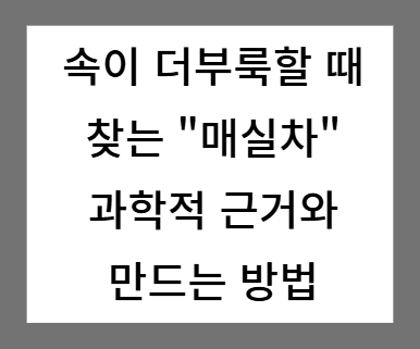 매실차